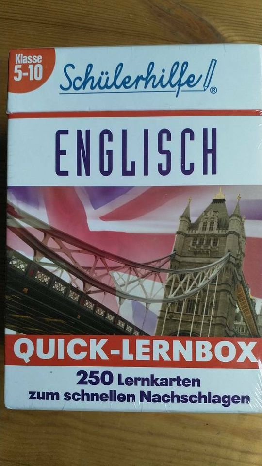 Schülerhilfe Quick-Lernbox ENGLISCH Kl.5-10 in Bargfeld-Stegen