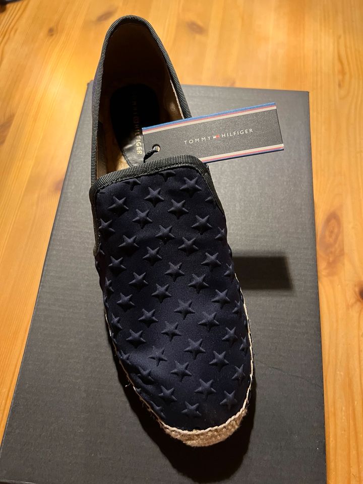 Tommy Hilfiger Espadrilles, blau Größe 39, neu, inkl Versand in Bergisch Gladbach