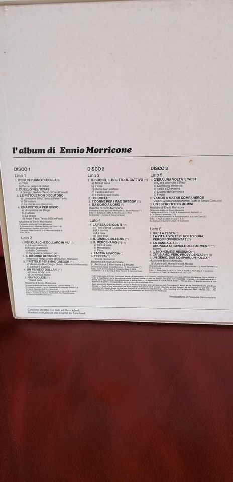 3 Langspielplatten Ennio Morricone in Köln