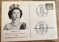 Ansichtskarte Postkarte Königin Elizabeth Deutschlandbesuch 1965 Nordrhein-Westfalen - Waltrop Vorschau