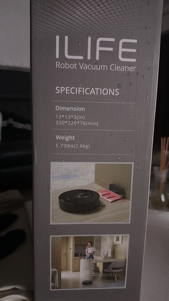 ILIFE Robot Vacuum Saugroborter A7mystic black in Wülfershausen a.d.Saale