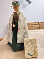 Wachsfigur bekleidet alte Tracht 42 cm + Wachsstock Gebetbuch Bayern - Murnau am Staffelsee Vorschau