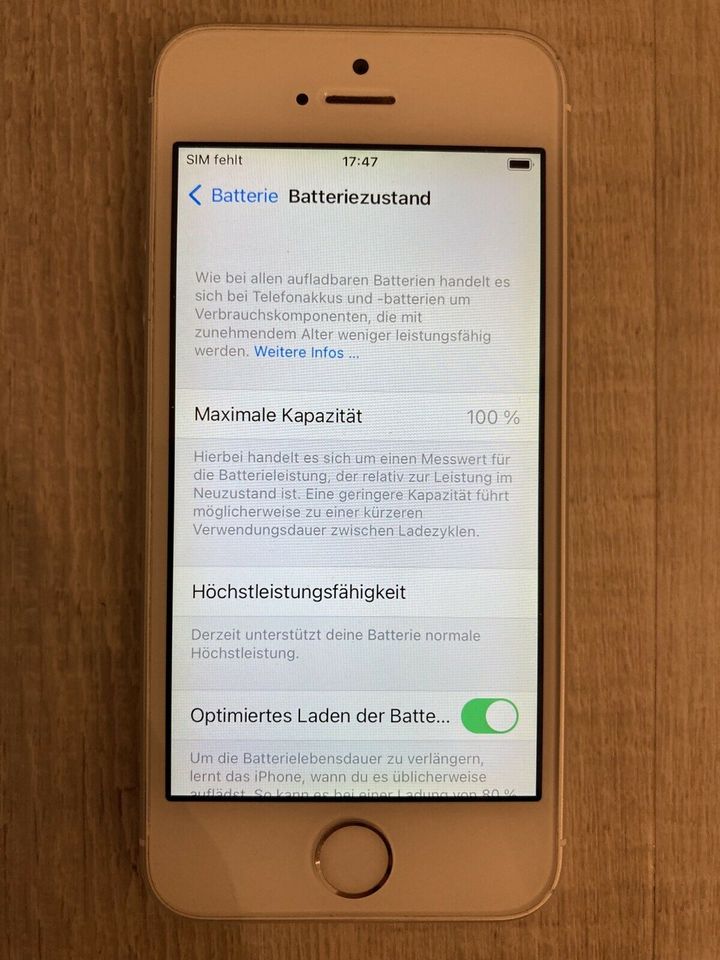 Apple iPhone SE 64GB 1.Generation - Silber - in Bad Saarow