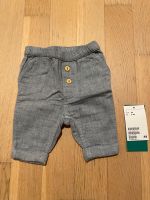 H&M Baby Exclusive. Baumwollhose blau chambray Größe 50 Bayern - Fürth Vorschau