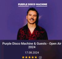 Suche 1 oder 2 Karten Purple Disco Machine in Dresden am 17.8. Bayern - Coburg Vorschau