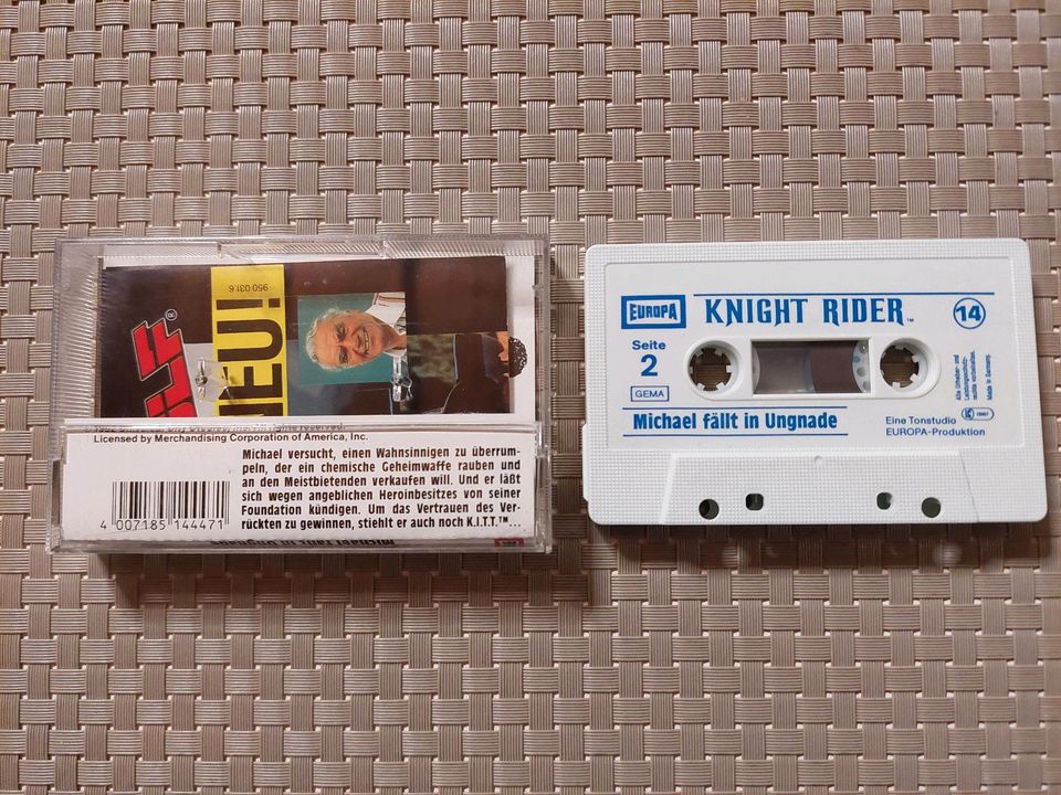 Knight Rider 14 Hörspiel Kassette MC Europa Original Tape in Saldenburg