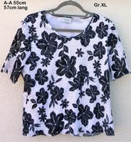 Damen Shirt schwarz/weiß Gr.48 Marke Canda Kr. Altötting - Winhöring Vorschau