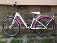 Kinderfahrrad 24" von S`cool, weiß pink, 3 Gänge, Nabenschaltung Sachsen - Naunhof Vorschau