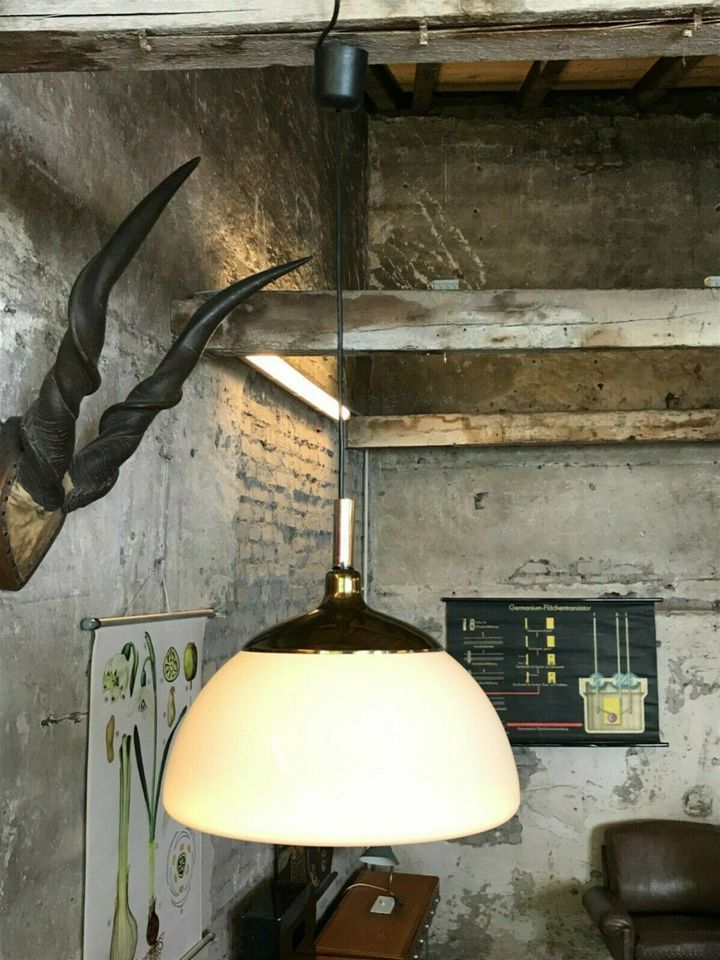 1/2 Vintage Mid Century Hängelampe Hängeleuchte Deckenlampe Retro in Wuppertal