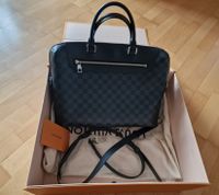 LOUIS VUITTON Businesstasche Schwarz Grau "Damier" Hessen - Wiesbaden Vorschau