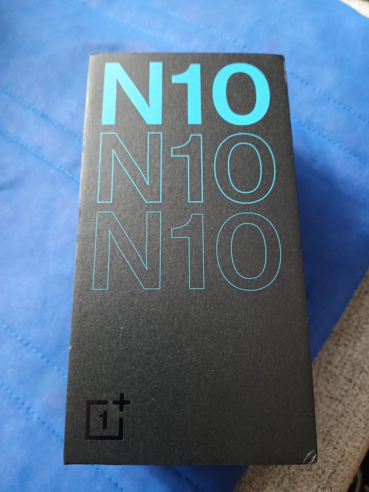 OnePlus Nord N10 5G 128 GB midnight ice plus Zubehör in Viersen