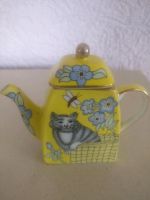 Teekanne Miniatur mit Katze, neu Bayern - Gößweinstein Vorschau