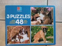 Puzzle: 3x48 Hunde-Puzzle Bayern - Dietmannsried Vorschau