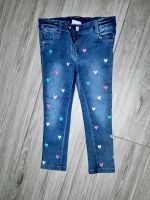 Jeans Stickerei Mädchen skinny 104 110 neu Bayern - Germering Vorschau