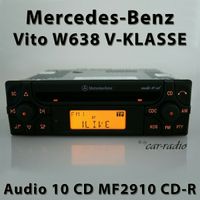 Original Mercedes Audio 10 CD MF2910 CD-R Radio V-Klasse W638 RDS Nordrhein-Westfalen - Gütersloh Vorschau