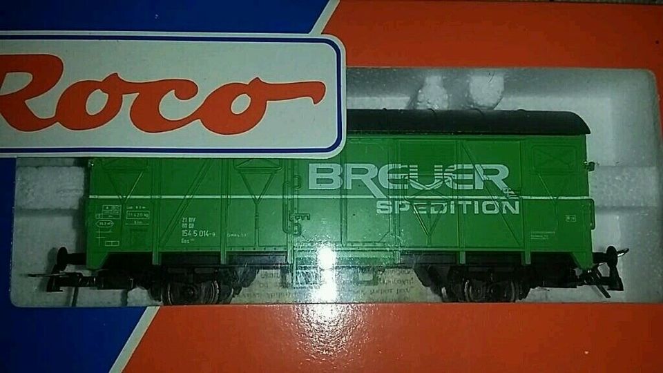 Roco Spur H0 Güterwagen Breuer Spedition Sonderserie NEU in Beckum