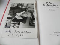 SIGNIERT MIT DATUM 1.3.66 OSKAR KOKOSCHKA ORIGINAL HANDSIGNIERT Schleswig-Holstein - Neumünster Vorschau