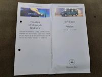 Mercedes-Benz Preisliste V-Klasse V Klasse W638 Niedersachsen - Söhlde Vorschau