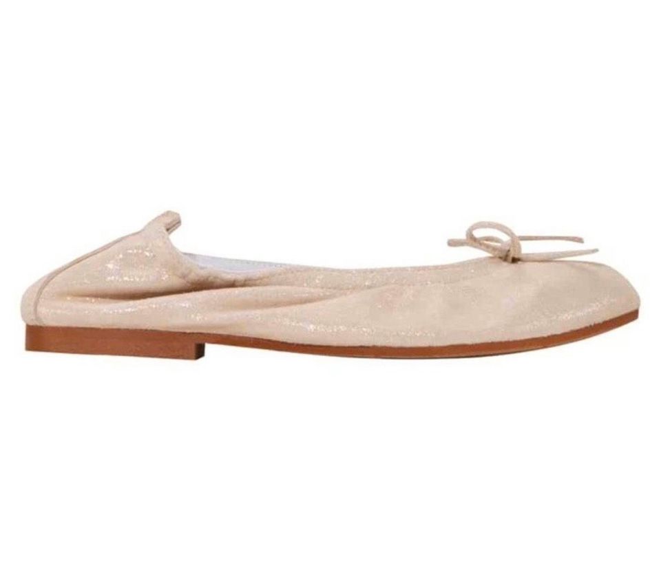 CLIC wunderschöne Ballerinas in Beige Gr 33 Neu in Esslingen