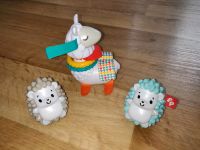 ❤️ Fisher-Price 2 Baby Rasseln Igel und 1 Lama Greiflinge ab 3m Berlin - Marzahn Vorschau