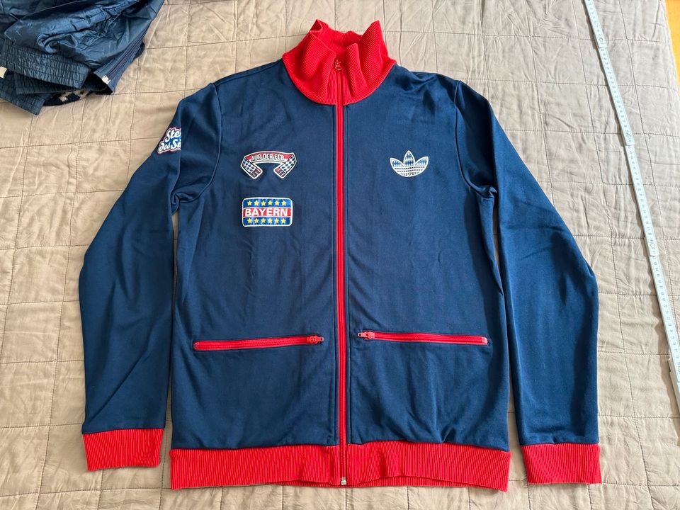 Adidas FC Bayern Track Top Gr L Blau in München