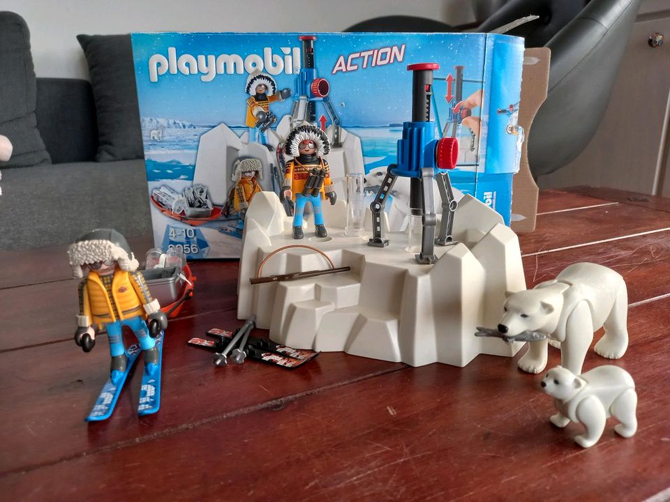 Playmobil - Polarranger mit Eisbären Nr. 9056 in Großenwiehe