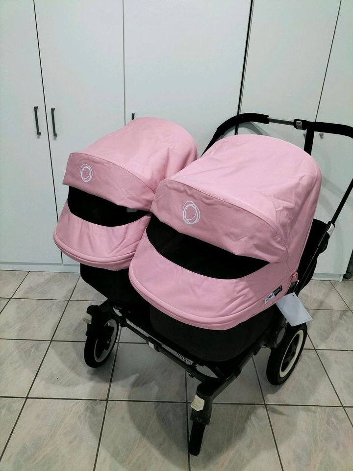 ⭐bugaboo donkey twin⭐Versand⭐schwarz/soft pink Zwillingswagen in Paderborn