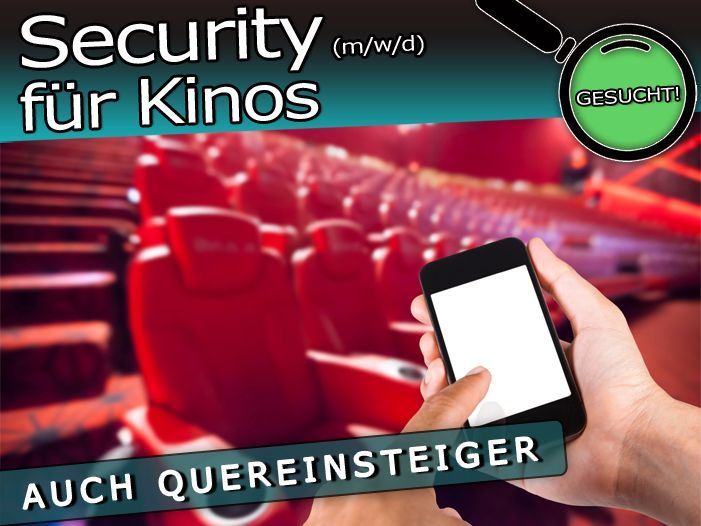 SECURITY für Kino in Duisburg (m/w/d) gesucht | Bezahlung bis zu 3.300 € | Neueinstieg möglich! Festanstellung VOLLZEIT JOB | Sicherheitsmitarbeiter im Security Gewerbe in Duisburg