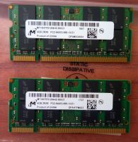 MICRON PC2-6400S 2x 4GB = 8GB DDR2 200pin SO-DIMM Notebook RAM Bayern - Geretsried Vorschau