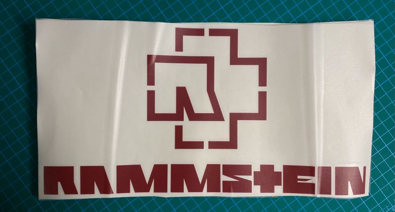 Rammstein Logo Schriftzug Aufkleber in Thüringen - Geisa |   Kleinanzeigen ist jetzt Kleinanzeigen