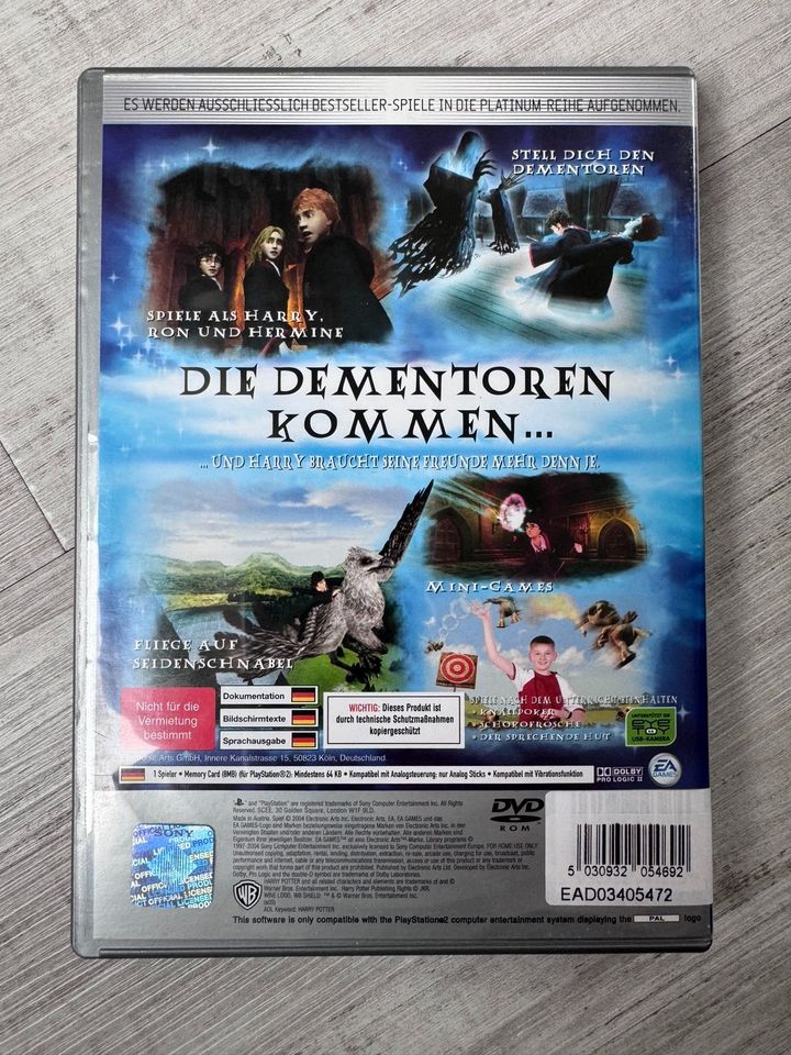 PS2 Spiel Harry Potter und die Gefangene von Askaban, USK ab 6 J. in Georgsmarienhütte