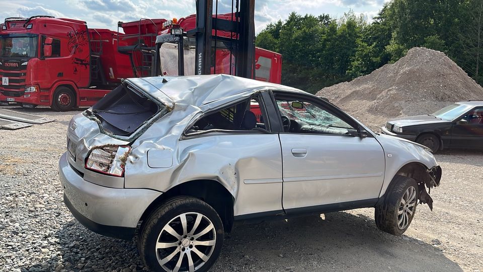 Audi A3 1,9tdi Unfall in Marienhausen