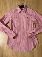 Ralph Lauren Bluse Damen Gr 38 slim-fit gestreift rosa blau w Neu München - Moosach Vorschau