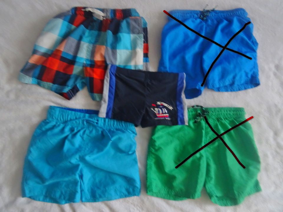 H&M Jungen Badehose, Bademode, Schwimmhose, Gr. 110 bis 128 in Siegen