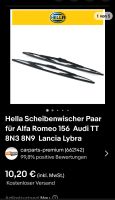 Hella Scheibenwischer Paar für Alfa Romeo 156 Audi TT 8N3 8N9 München - Au-Haidhausen Vorschau