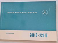 Mercedes Benz 200D 220D Betriebsanleitung /8 W115 Nordrhein-Westfalen - Mettmann Vorschau
