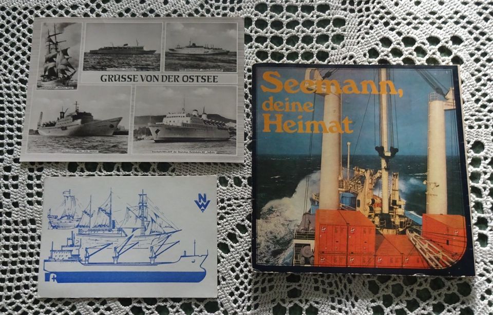 DIA DDR MS Völkerfreundschaft DSR Rostock Großpostkarte Werft in Rostock