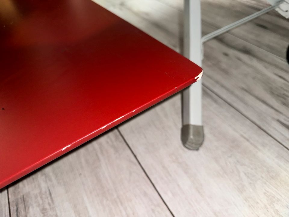 Cappellini Designer Tisch Rot Massiv in Bonn