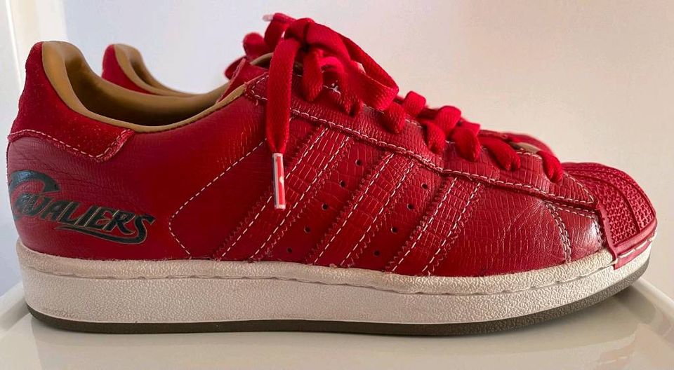 Adidas Superstar NBA SERIES 2006 Cavaliers Leder rot Gr. 40 2/3 in Bayern -  Vöhringen | eBay Kleinanzeigen ist jetzt Kleinanzeigen