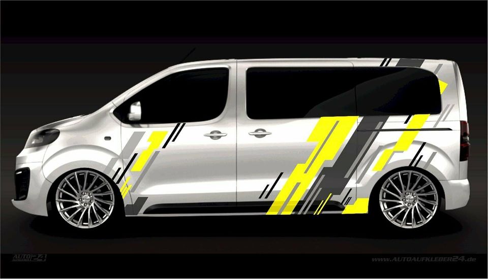 Seitenaufkleber Tuning Opel Zafira Life Movano Vivaro Combo in Düsseldorf