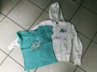 Sweatshirtjacke und T-Shirt im Set in Gr. 140 Bayern - Adlkofen Vorschau