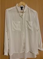 Bluse in weiß elegant Sachsen-Anhalt - Weißenfels Vorschau