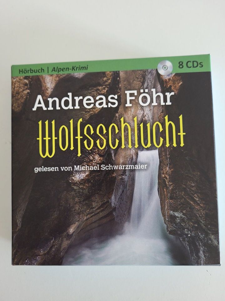 14 diverse Hörbücher, Föhr, Christie, Kluftinger, Mankell, Nesser in Burgkunstadt