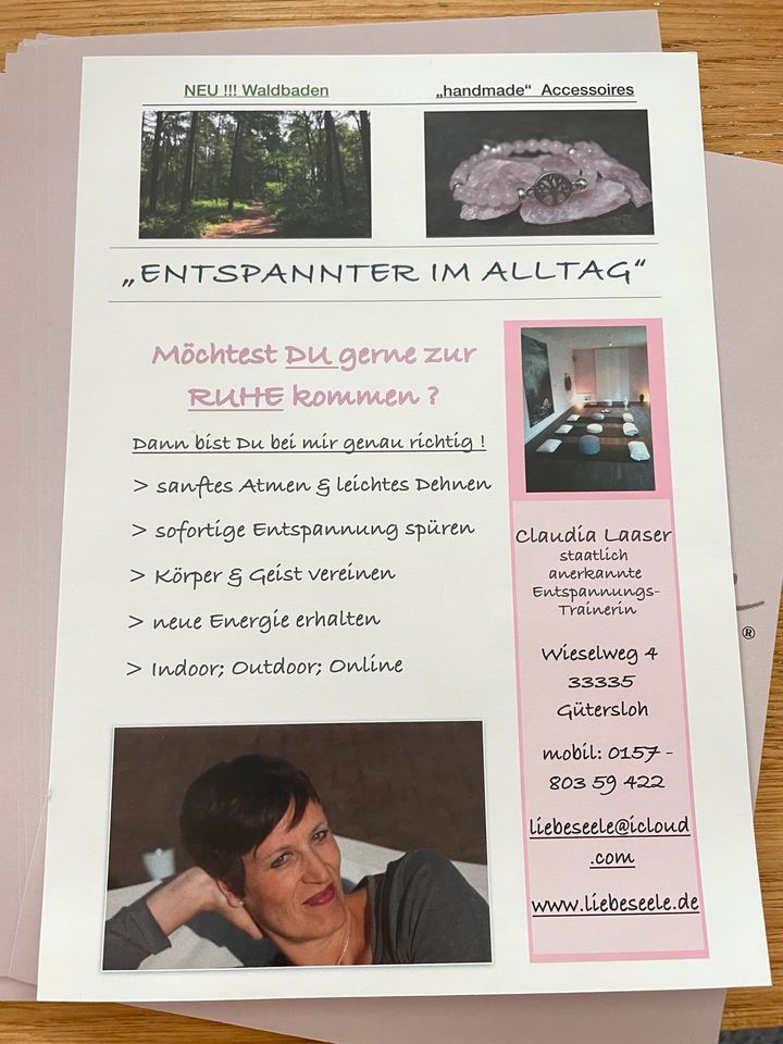 Entspannungs - Yoga -Kurs Probestunde in Gütersloh