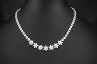 Collier Kette Sterne Stars 16,65 Ct Diamanten Brillanten Weißgold Nordrhein-Westfalen - Wegberg Vorschau