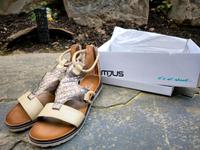 Mjus Römersandalen in Beige Gold Echtes Leder 40 Nordrhein-Westfalen - Soest Vorschau