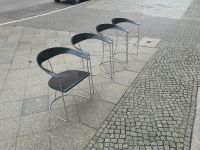 4 Kernleder Arrben Stil Stühle Chairs 3 Ohne Sitzfläche DIY Mitte - Tiergarten Vorschau