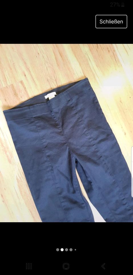 Hose Jeans labellamafia Leggings Türkis XS 34 S 36 blau Stretch in Leipzig