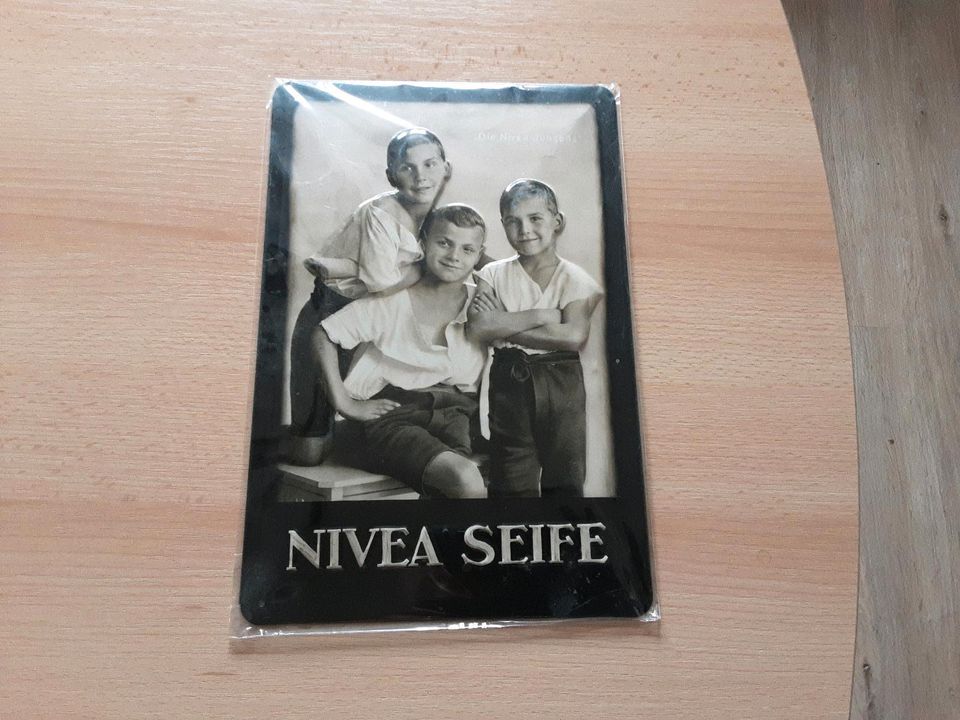 Blechschild Nivea Seife in Westoverledingen