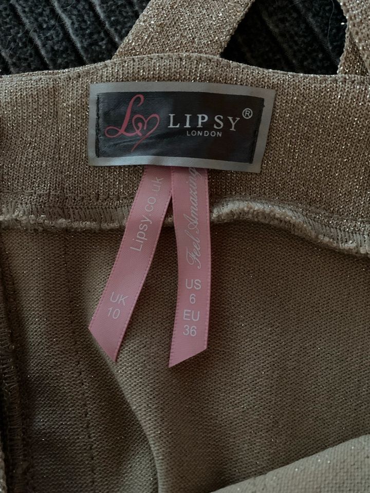 Goldenes Kleid Lipsy Größe 36 in St. Ingbert